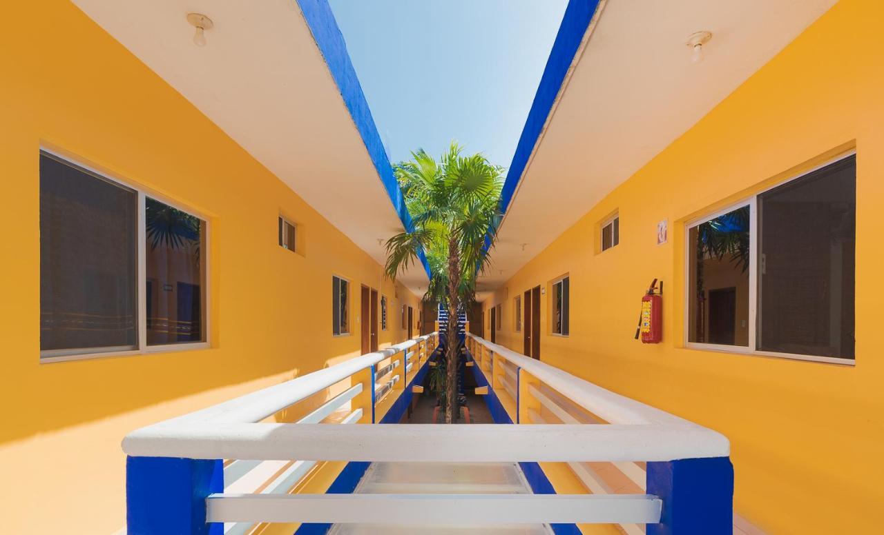 Hotel Yumkiin - Cerca Del Ferry Y Terminal Ado Playa del Carmen Eksteriør billede